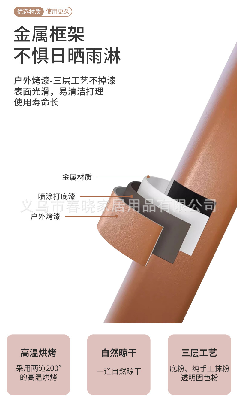 云栖户外阳台庭院客厅家用创意休闲躺椅 折叠桌椅 靠背藤椅 批发 折叠椅 舒适度极高的休闲椅子详情6