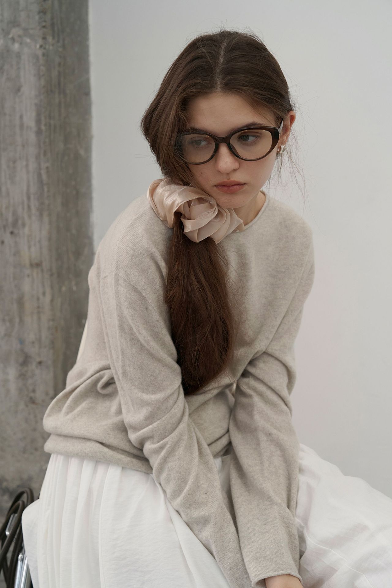 Korean-style seamless one-piece process round-neck pullover cotton and wool sweater, basic base layer for women a1183 in autumn and winter pic 56