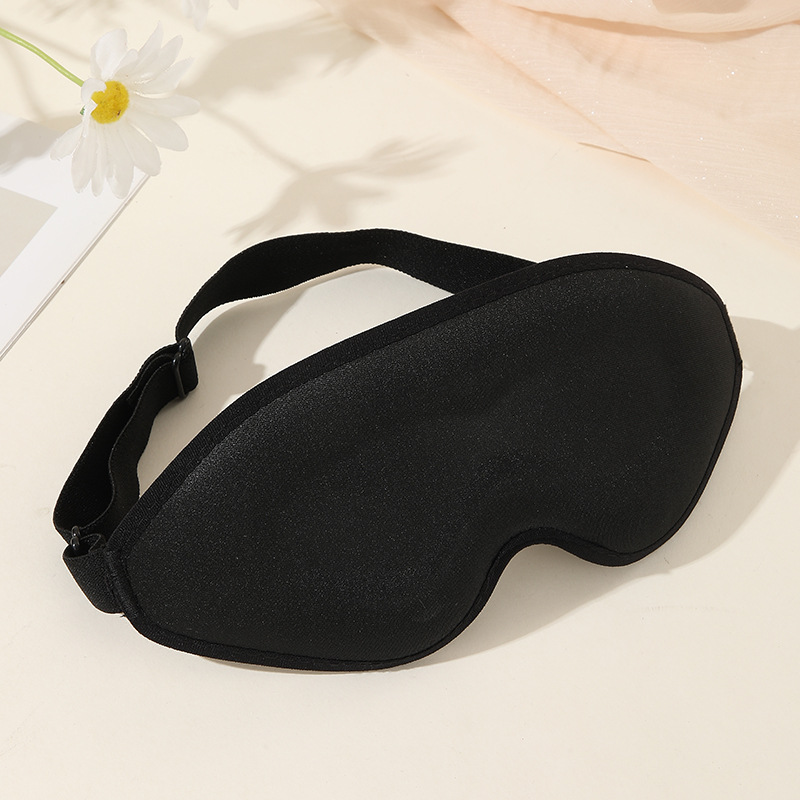 跨境新品莱卡深窝3D眼罩睡眠遮光男女记忆棉舒适不压眼睡觉专午休详情6
