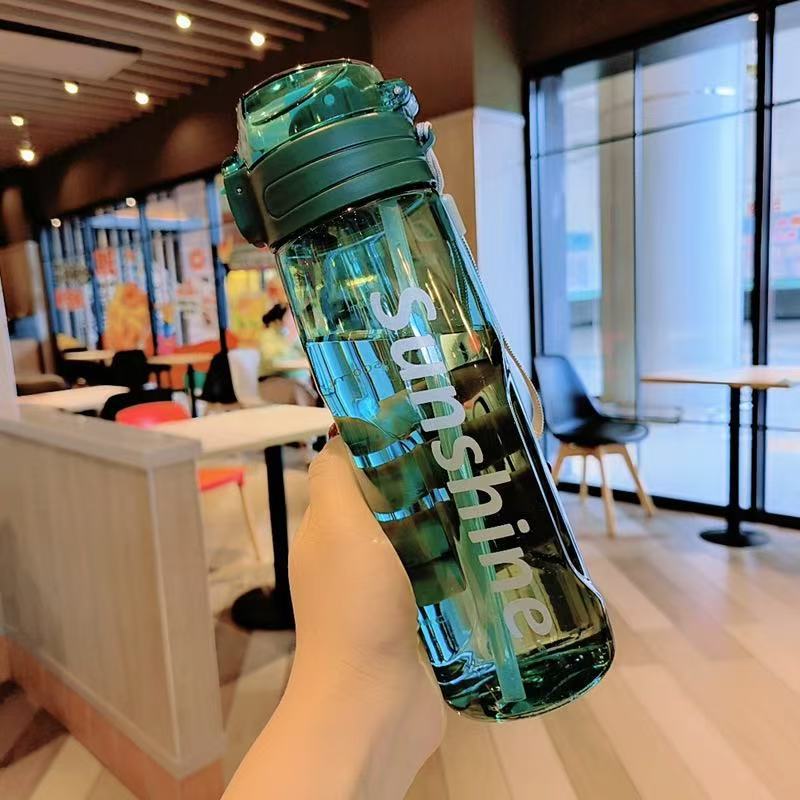 塑料水杯学生运动便携大容量水壶鸭嘴杯吸管杯男女户外健身水杯详情7