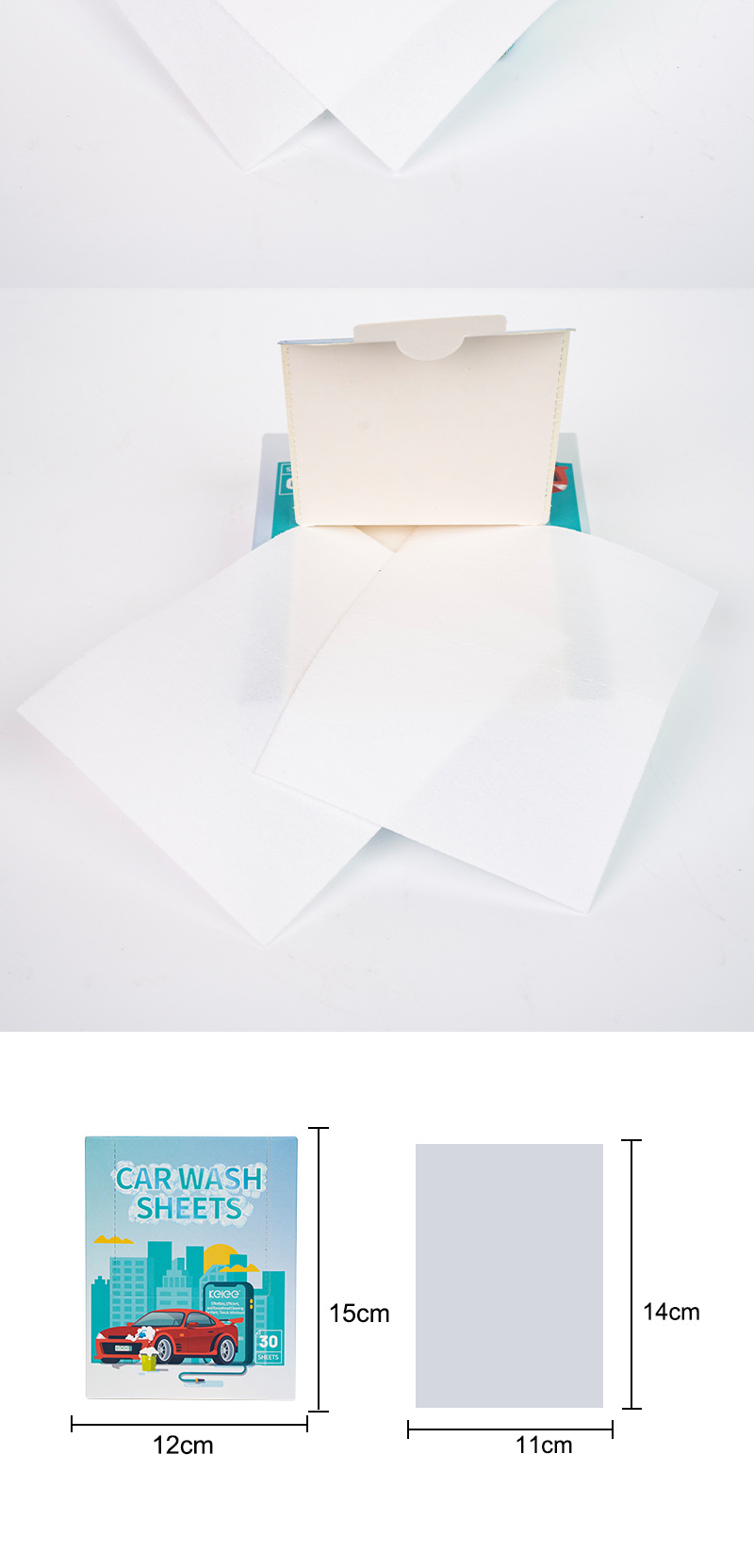 Factory direct supply of car concentrated cleaning car wash tablets, interior agent solid cleaning agent, English packaging pic 5