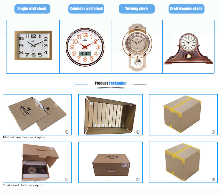 E-commerce cross-border bestseller solid wood silent scanning simple design artistic clock, Nordic wooden clock, wooden wall clock pic 13