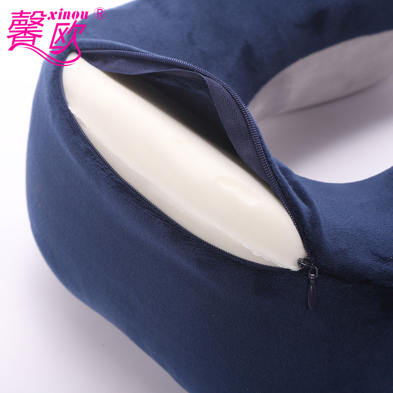 记忆棉U型枕旅行颈椎枕护脖颈枕慢回弹护颈枕厂家直供详情8