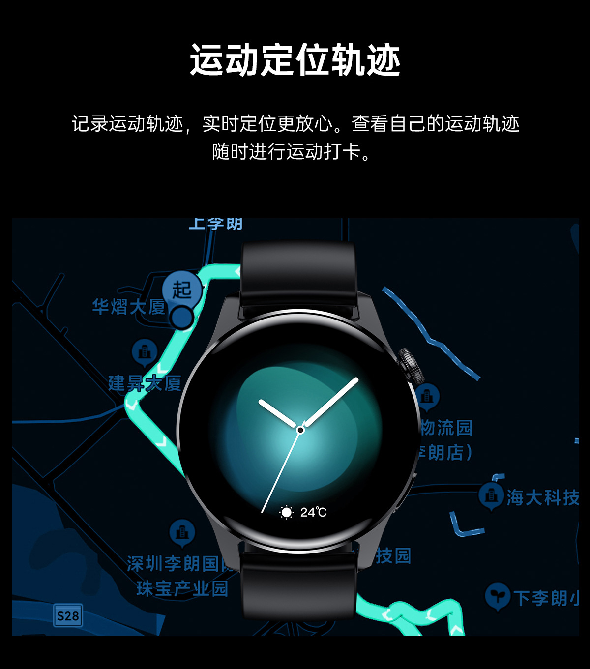 适用于watch3pro智能手表蓝牙通话NFC门禁售后换新运动智能手表详情17