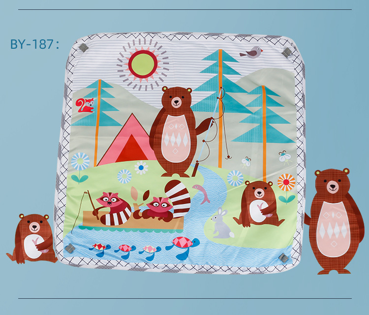 Cross-border baby pen, game, fitness frame, early education for newborn babies, ocean crawling, ball pool, toy gifts pic 29