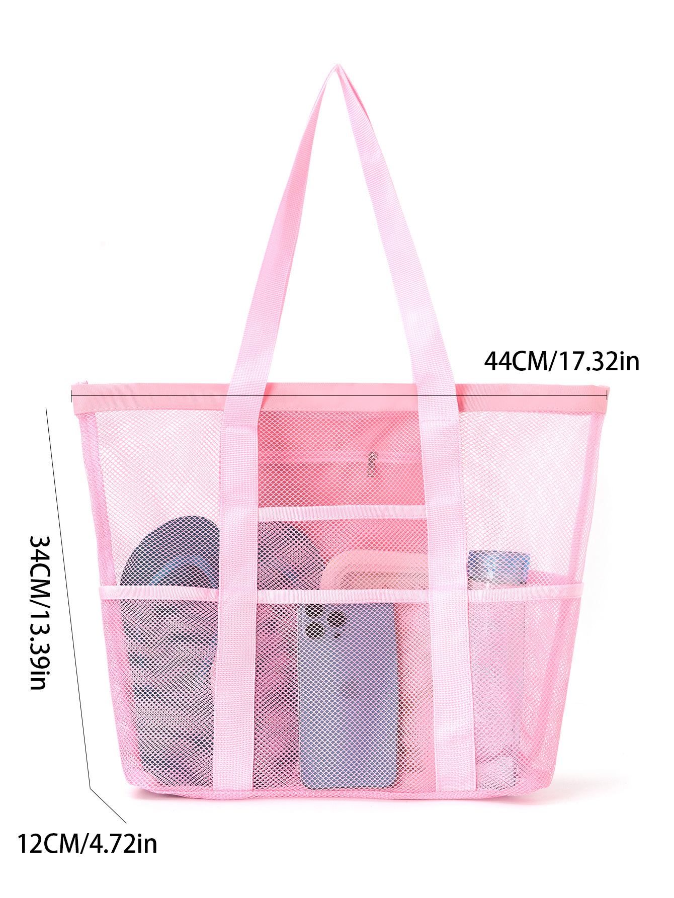 沙滩包大容量玩具网眼游泳包多功能旅行手提单肩沙滩袋泳衣收纳包详情12