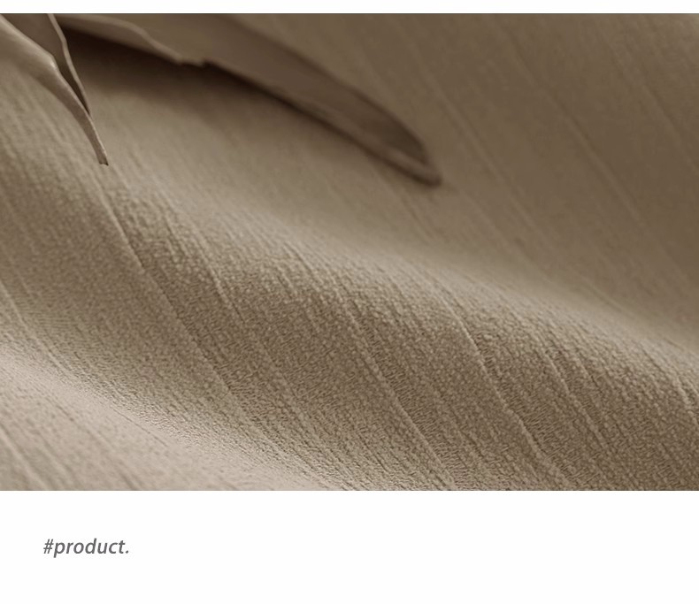 绍兴柯桥窗帘全遮光加厚日式雪尼尔奶油色简约全屋客厅落地卧室帘详情22