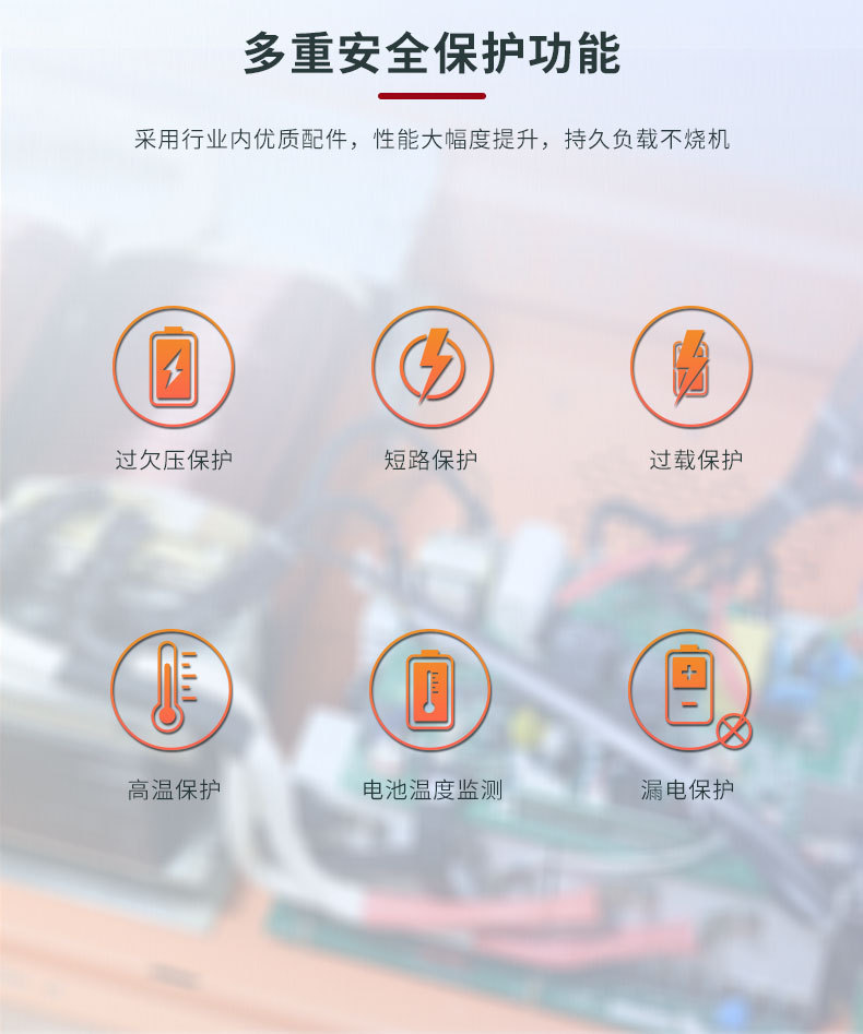 yiyen10KW太阳能逆变器10000W弦波通用大功率单相220V批发详情3