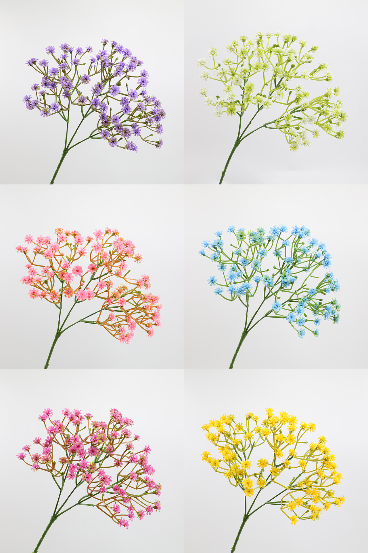 满天星仿真花束婚庆家居装饰室内酒店插花摆件办公文化仿真园艺花艺礼盒详情13