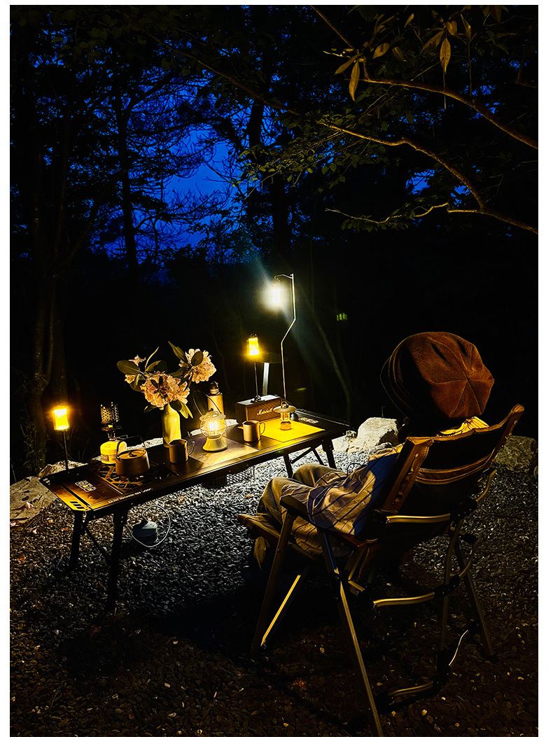 户外5单元对折IGT升降战术桌露营桌茶桌战术轻量铝合金折叠椅详情15