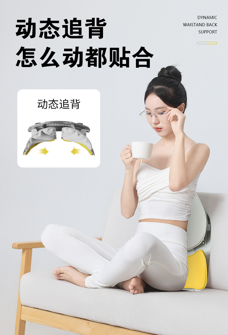 Lumbar support, office car lumbar pad, lumbar support cushion, car lumbar support, ergonomic backrest cushion, lumbar support seat cushion pic 8