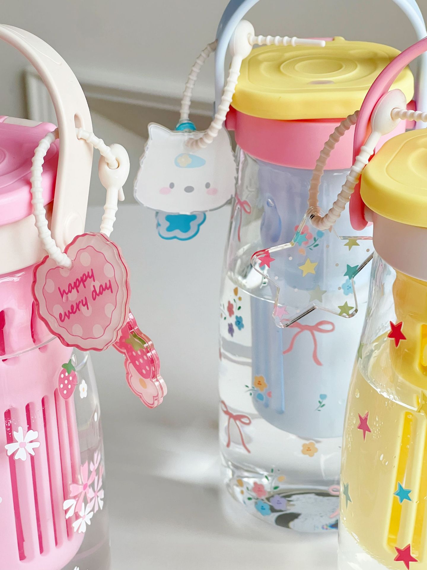 简约冷萃花茶杯水杯女生便携茶水分离杯吸管玻璃杯高颜值泡茶杯详情5