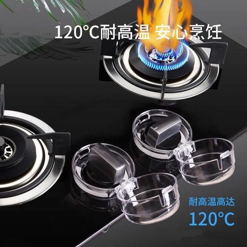 Gas stove switch protection cover, gas stove button protective cover, stove top natural gas knob oil-proof and dirt-proof protective sleeve pic 8