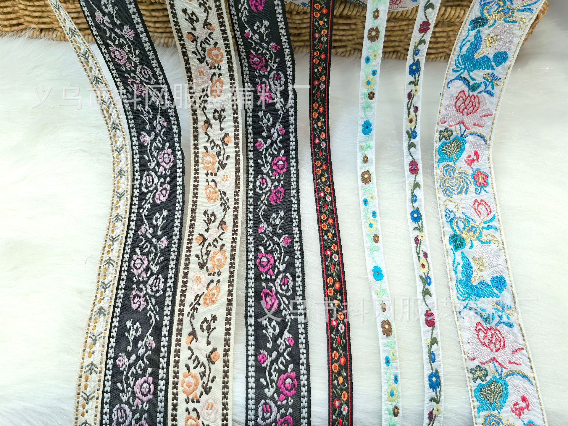 1.1-3.5cm中式汉服民族风提花刺绣织带演出服装辅料现货批发详情4