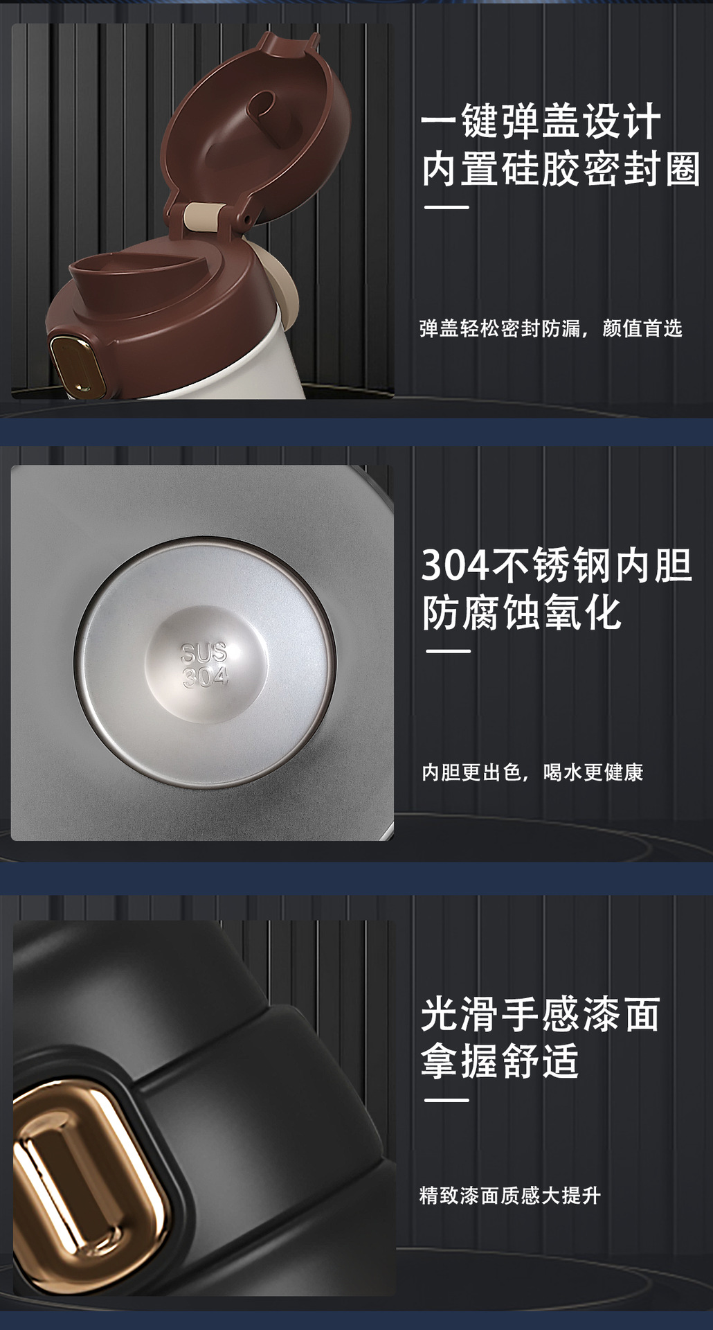 乐森玻璃杯高颜值耐高温茶水分离单层中硼硅水杯便携办公室咖啡杯详情5
