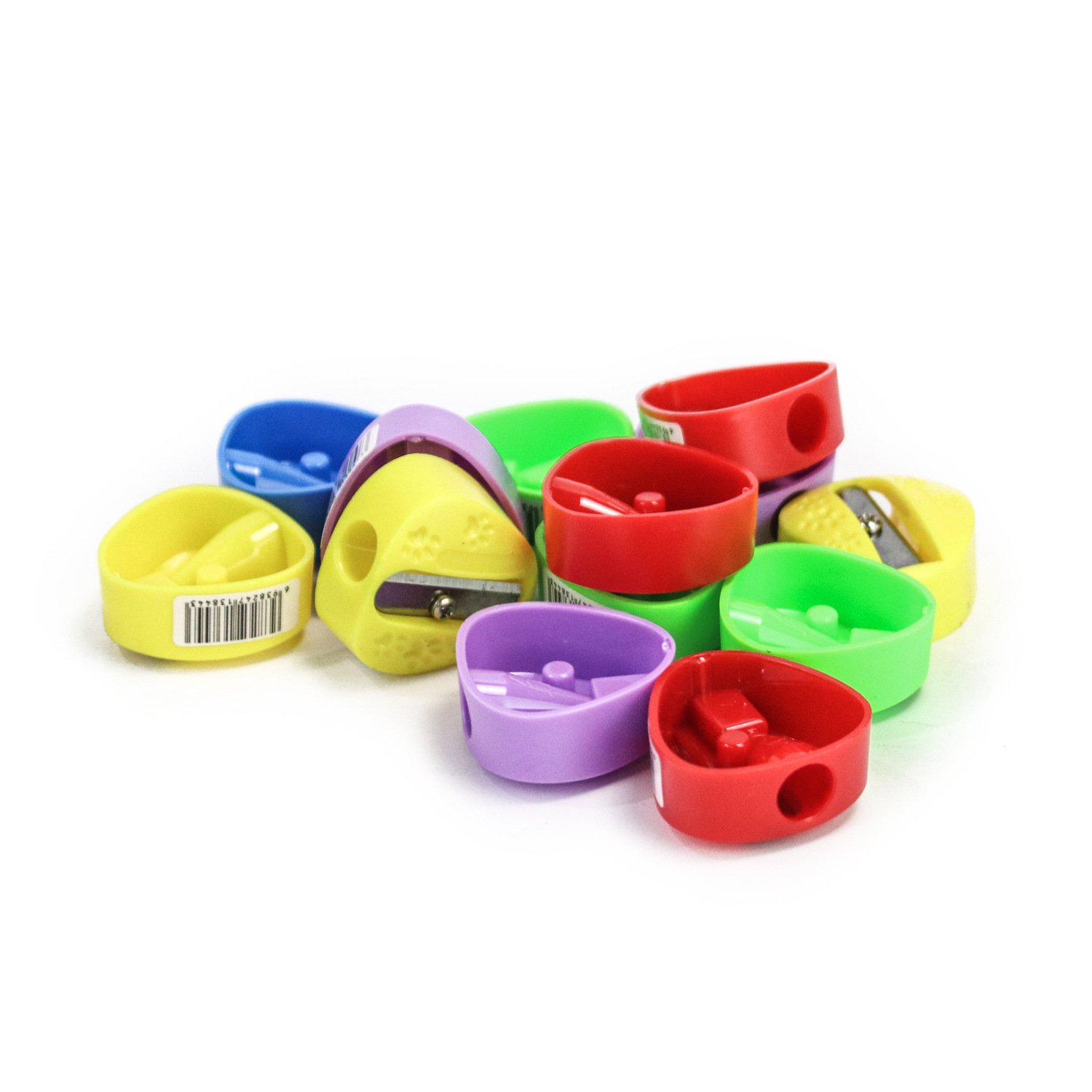 We can customize high-quality office supplies such as cartoon-printed plastic student pencil sharpeners for foreign trade pic 2