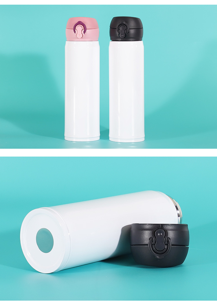 新款不锈钢弹跳保温杯便携双层车载水杯情侣创意礼品定 制厂家详情7