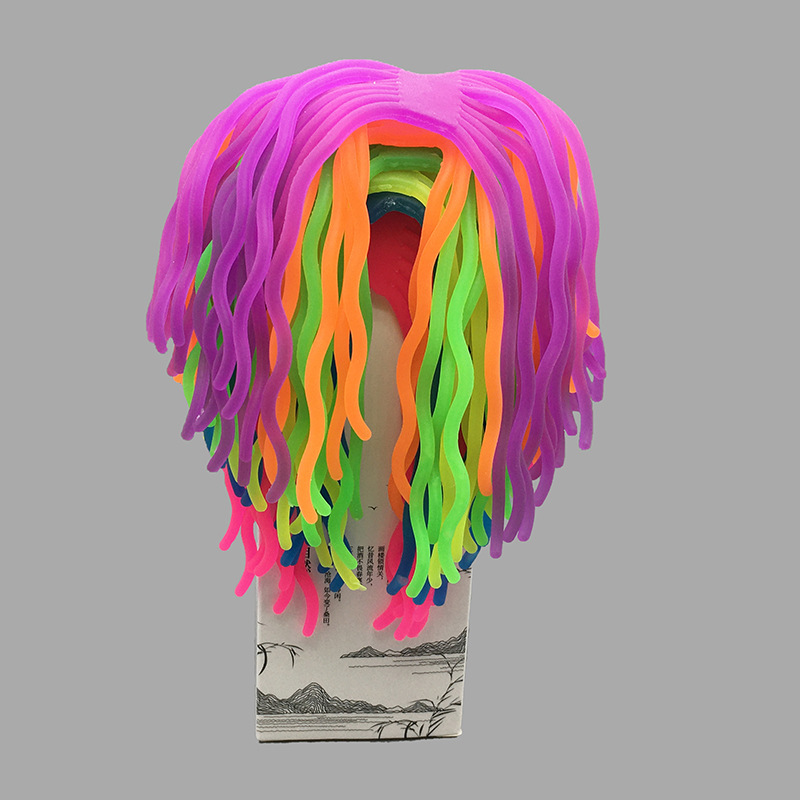 跨境意大利面泡面发泄玩具TPR软胶方便面拉拉乐创意拉面减压整蛊详情9