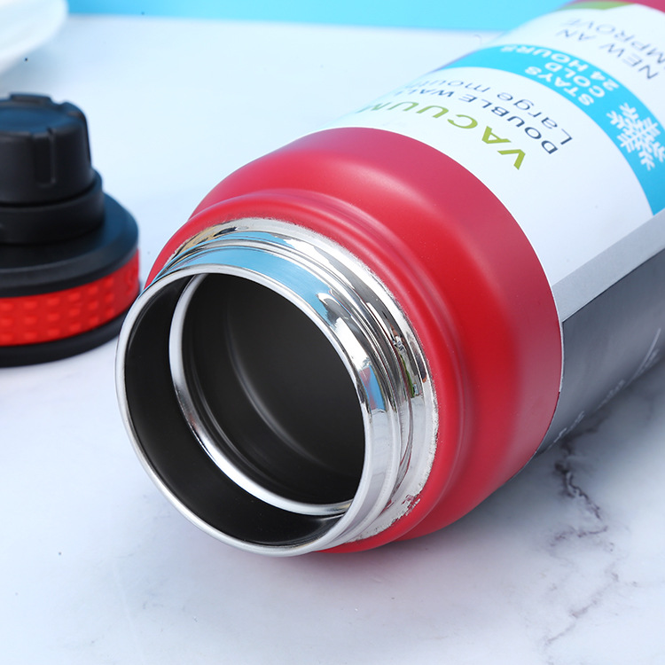 大容量800ml户外运动水杯！304不锈钢保温太空杯水壶详情12