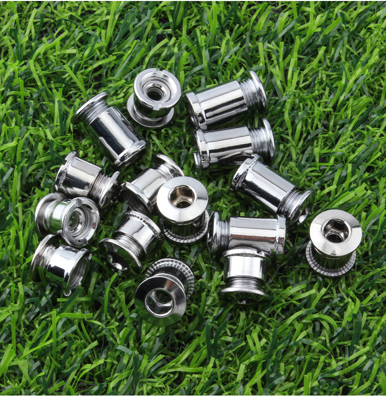 MUQZI chainring nail screw thread mountain road fixed flying folding bicycle steel chainring screw single and double discs pic 9