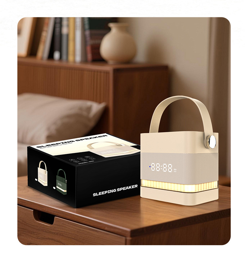 High-fidelity sleep speaker, multi-functional clock alarm, sleep-inducing white noise Bluetooth speaker, a bestseller on Amazon pic 27