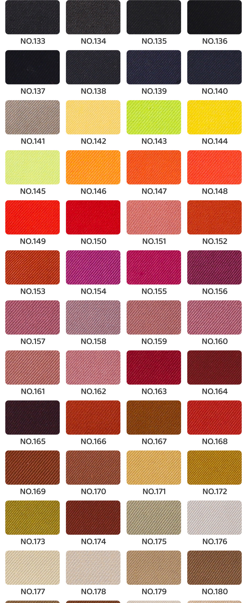 现货批发310色TR西装制服布料jk裙面料春秋无弹哔叽斜纹面料详情17