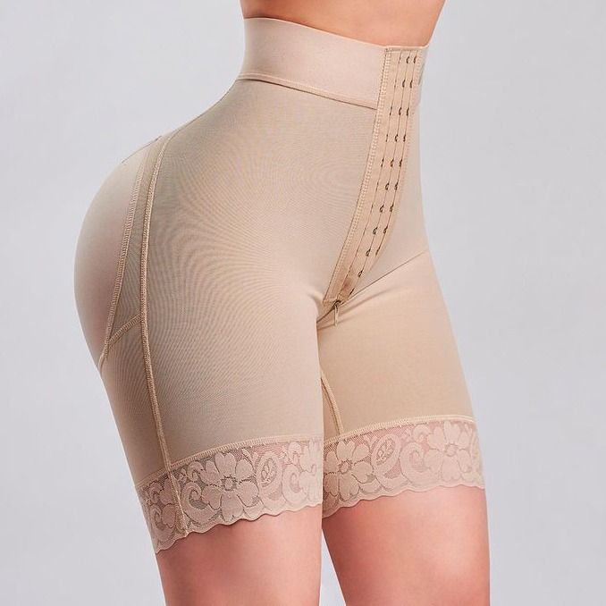 TIKTOK European and American large-sized high-waisted shaping pants, body-shaping and body-tightening sports pants, tight-fitting waist-cinching and hip-lifting pants pic 14