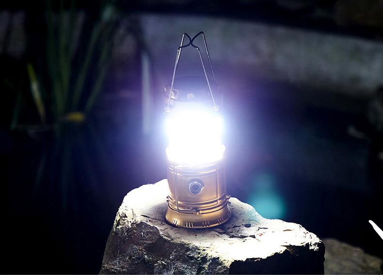 【 Same-day stock direct Delivery 】 Solar camping lamps, outdoor horse lanterns, charging lamps, multi-functional camping night market stalls pic 7