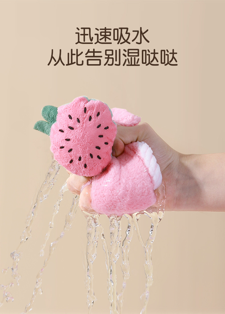 小毛巾加厚小方巾婴幼儿吸水家务清洁柔软手帕可挂式擦手巾可爱详情14