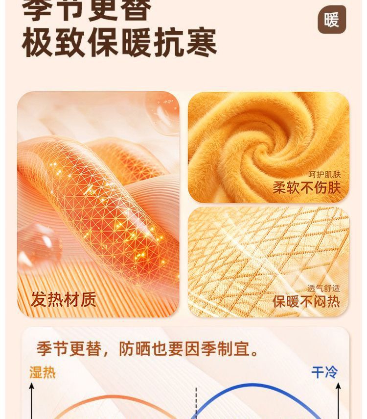 云羔绒新款保暖口罩女加厚防风防寒秋冬户外骑行滑雪旅行防风面罩详情4