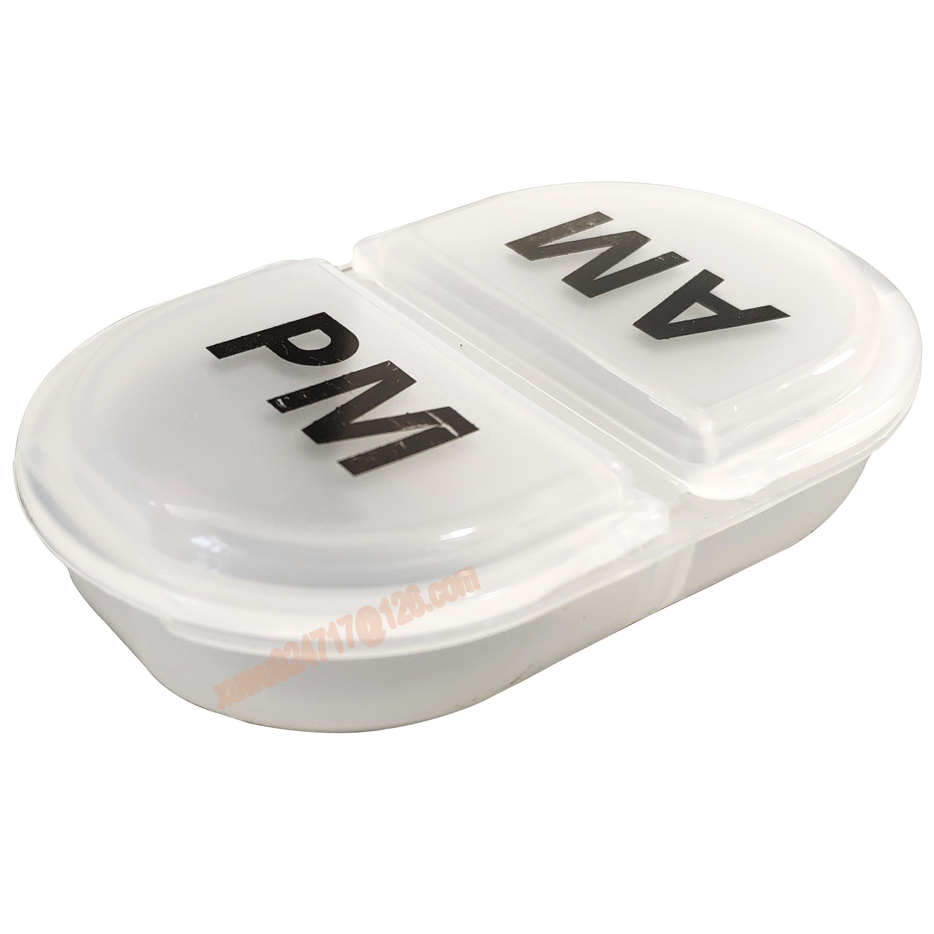Cross-border exclusive PP plastic small medicine box, travel mini portable medicine storage box, flip lid pill dispensing box pic 6
