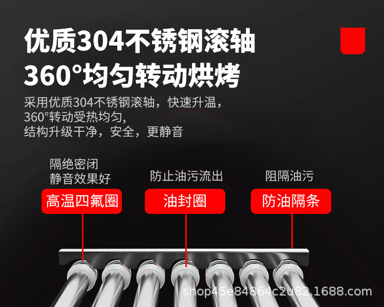 Wholesale of new national standard commercial sausage grilling machines, fully automatic dual-temperature and dual-control sausage machines, and hot dog machines for convenience store stalls pic 16