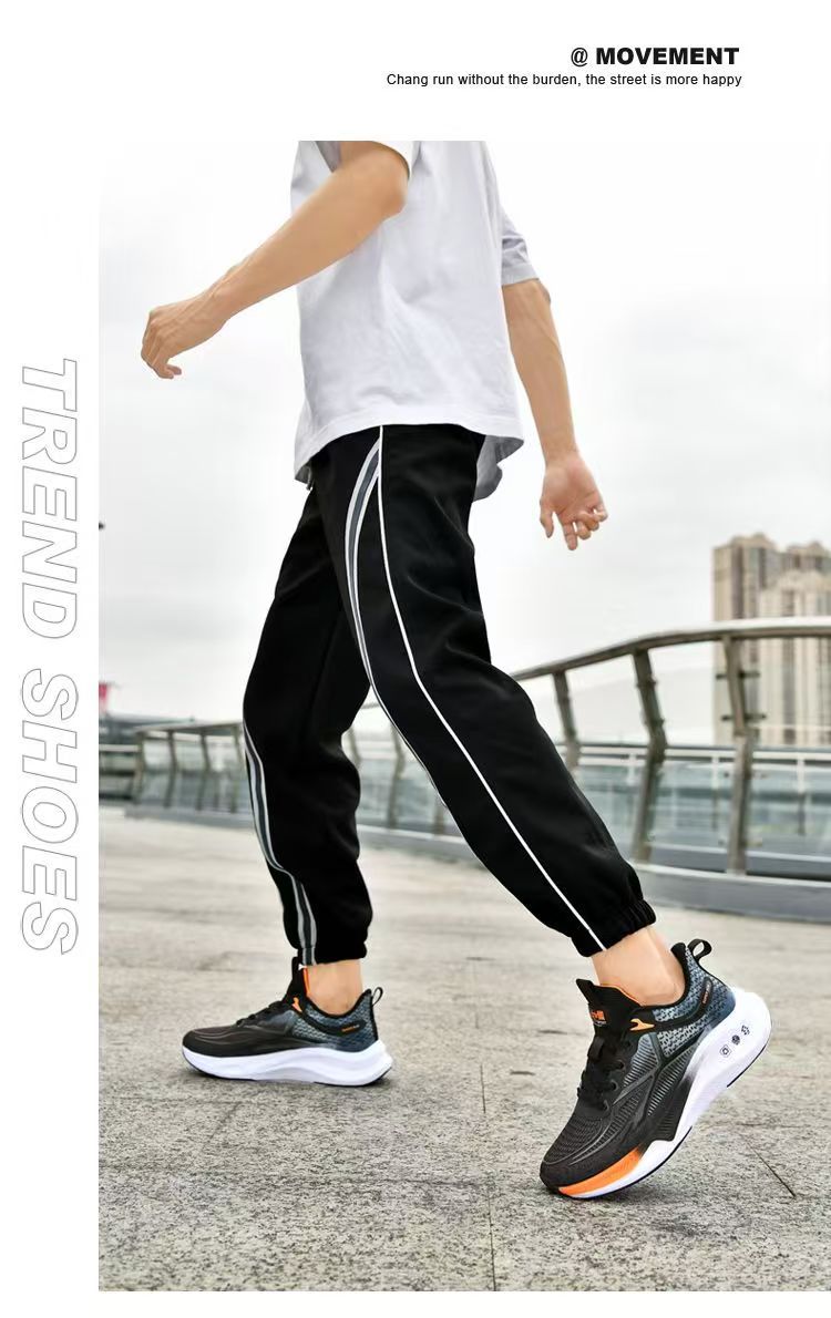 跑步鞋新款透气减震运动鞋超轻春秋季男鞋学生轻便舒适版详情2