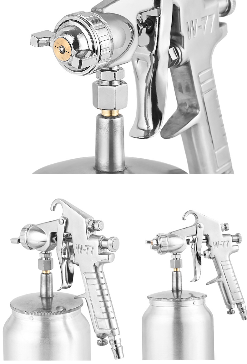 Spray guns, paint spray guns, pneumatic spray painting tools, large-diameter spray painting guns, high-pressure paint guns pic 6