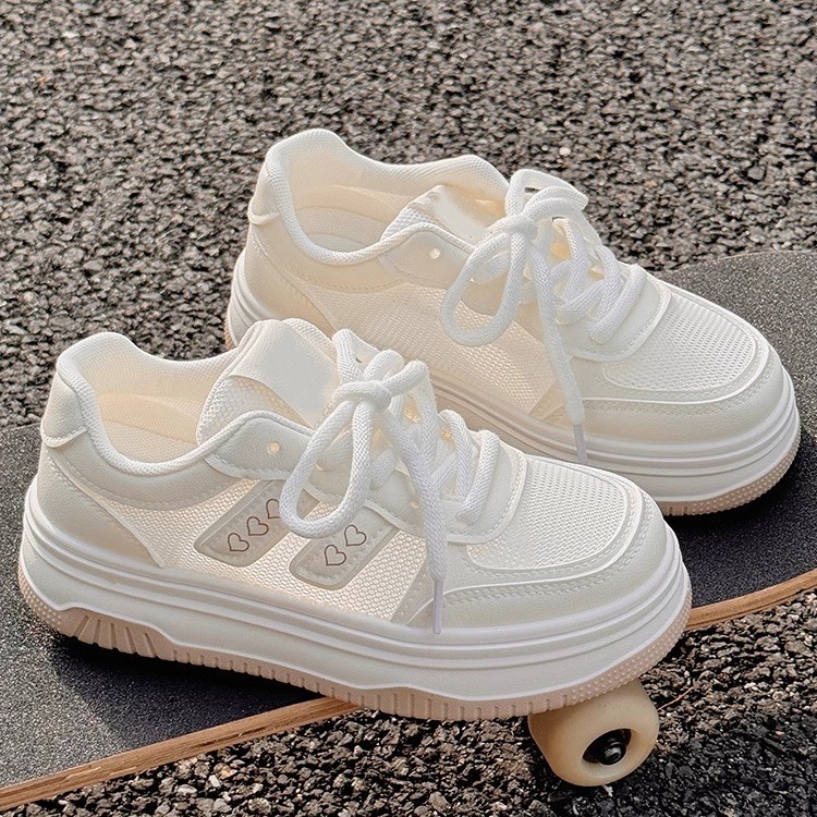 夏季女鞋小白鞋女配裙子2025新款爆款网鞋透气网面休闲鞋子运动鞋详情3