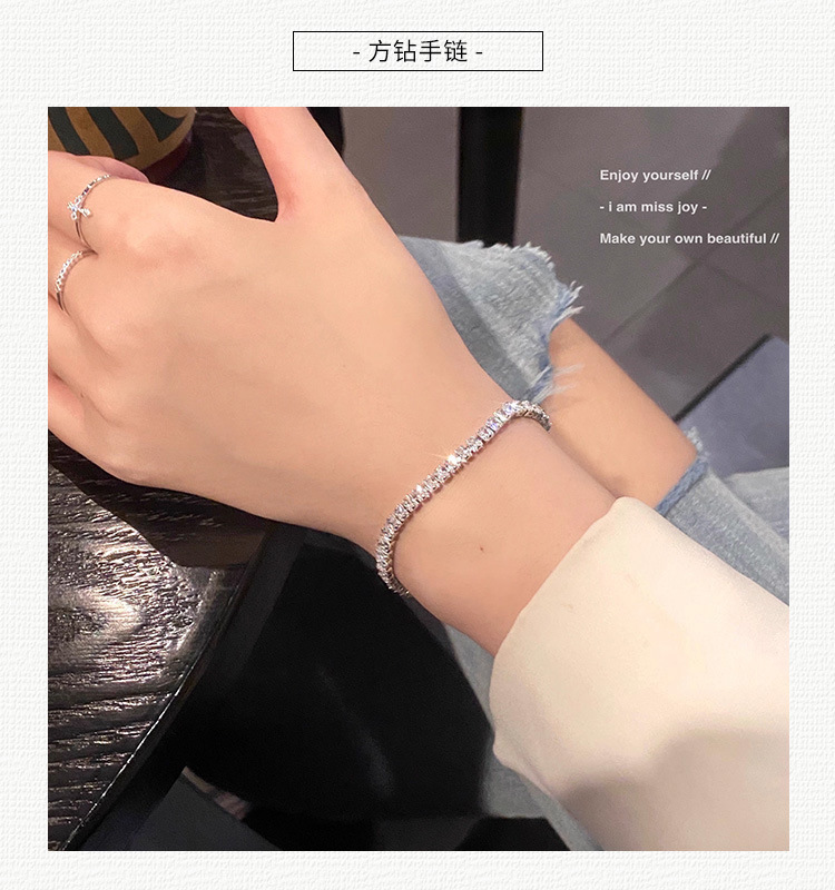 钛钢不掉色贝母灵蛇形蛇骨手镯闪钻质感手链锆石ins轻奢开口银色详情16