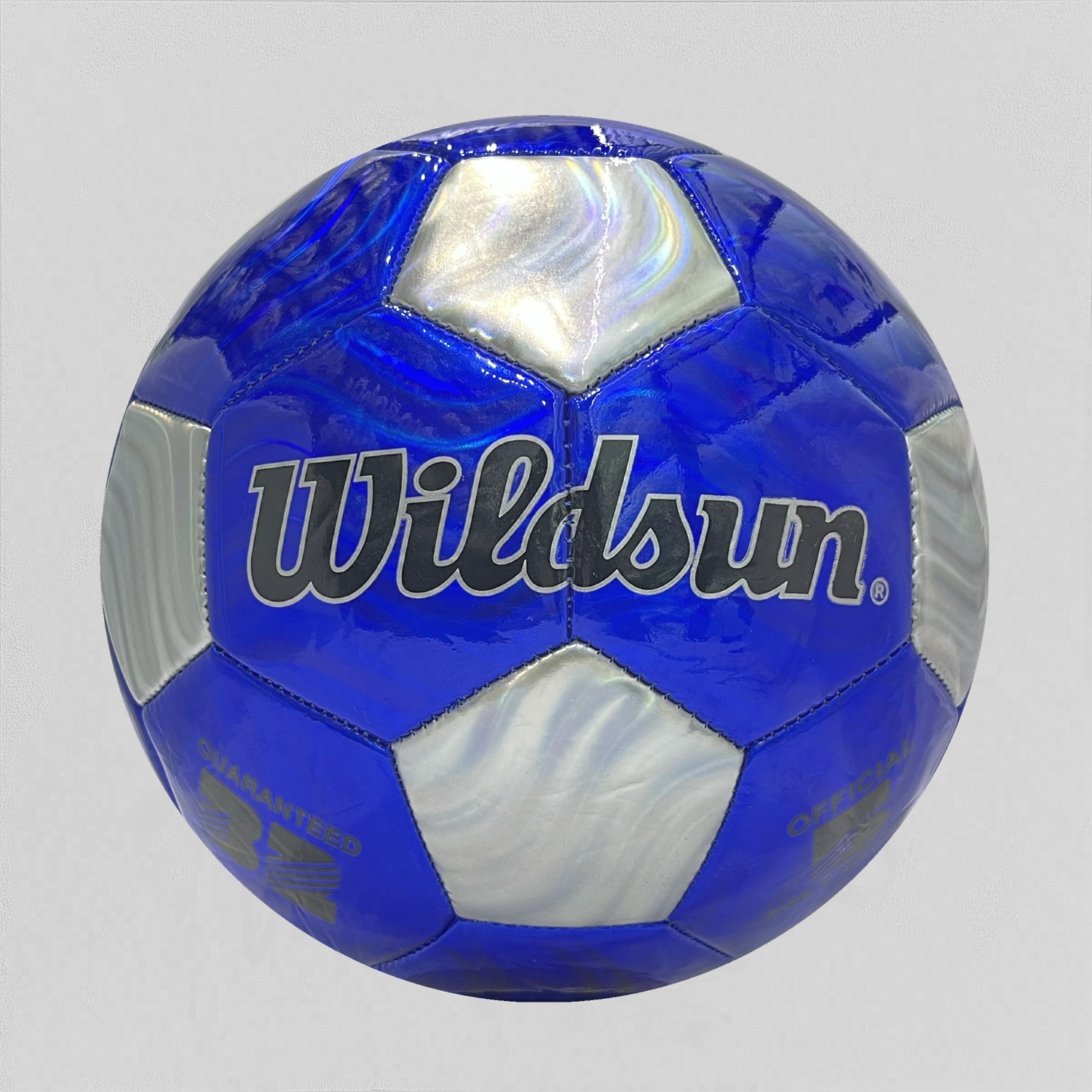 足球工厂直销MINSA5号机缝镭射足球学生训练专用耐磨耐踢可印logo详情1