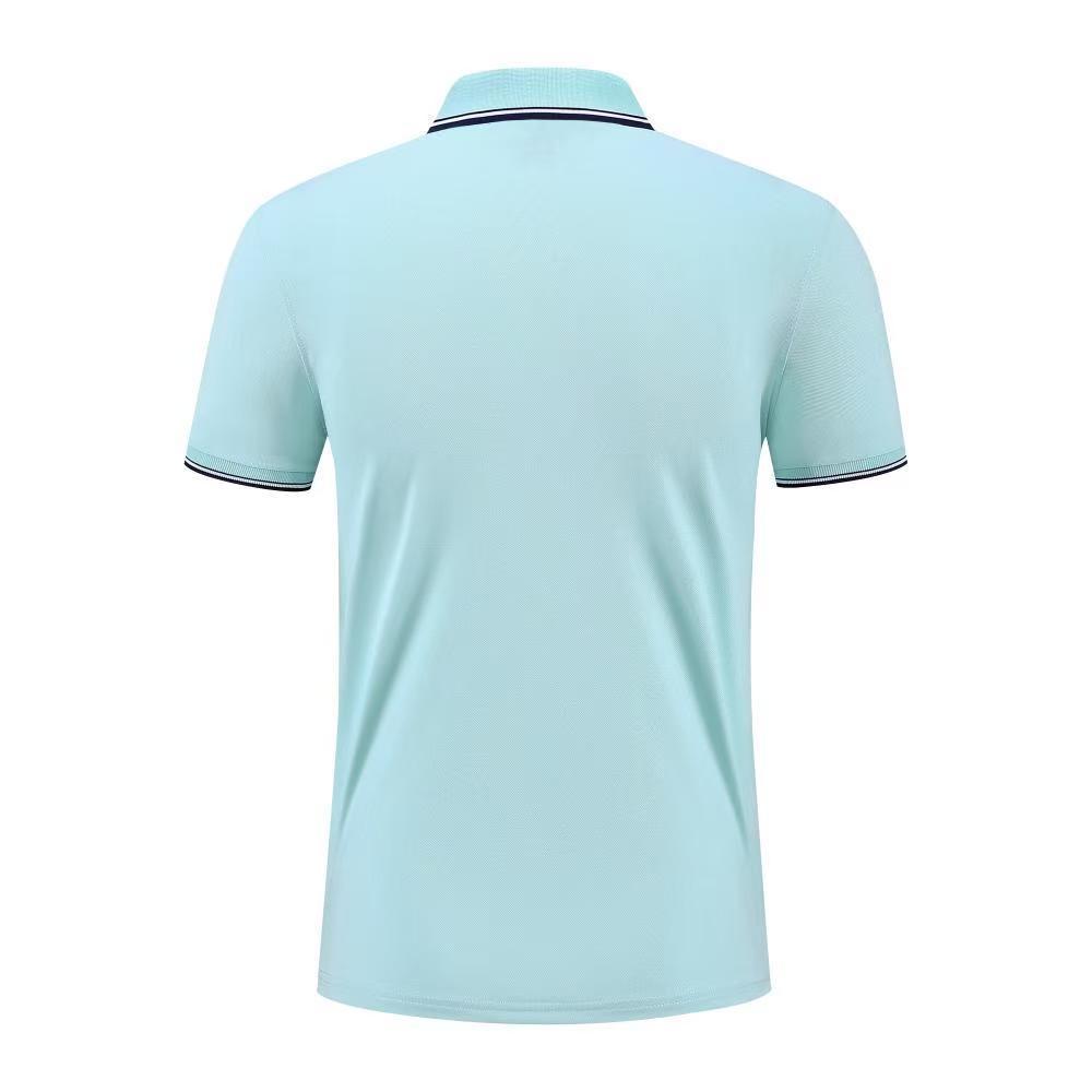 77201男士polo衫短袖工作服可换logo夏季多色款男女同款翻领详情4