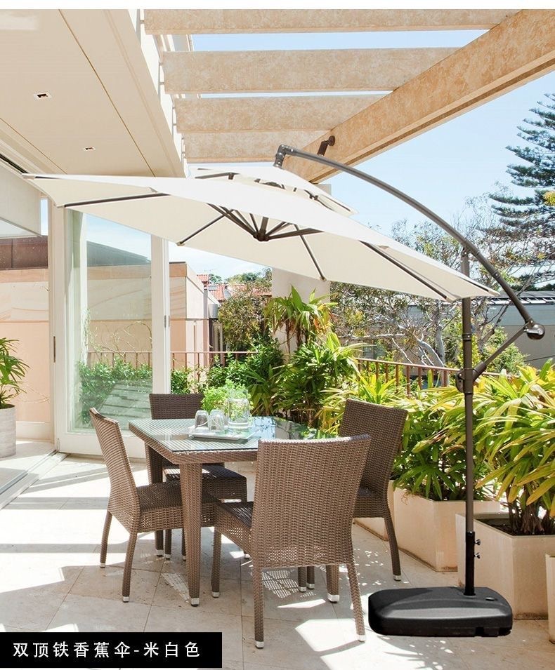 户外遮阳伞庭院伞太阳伞香蕉伞厂家花园折叠伞详情15