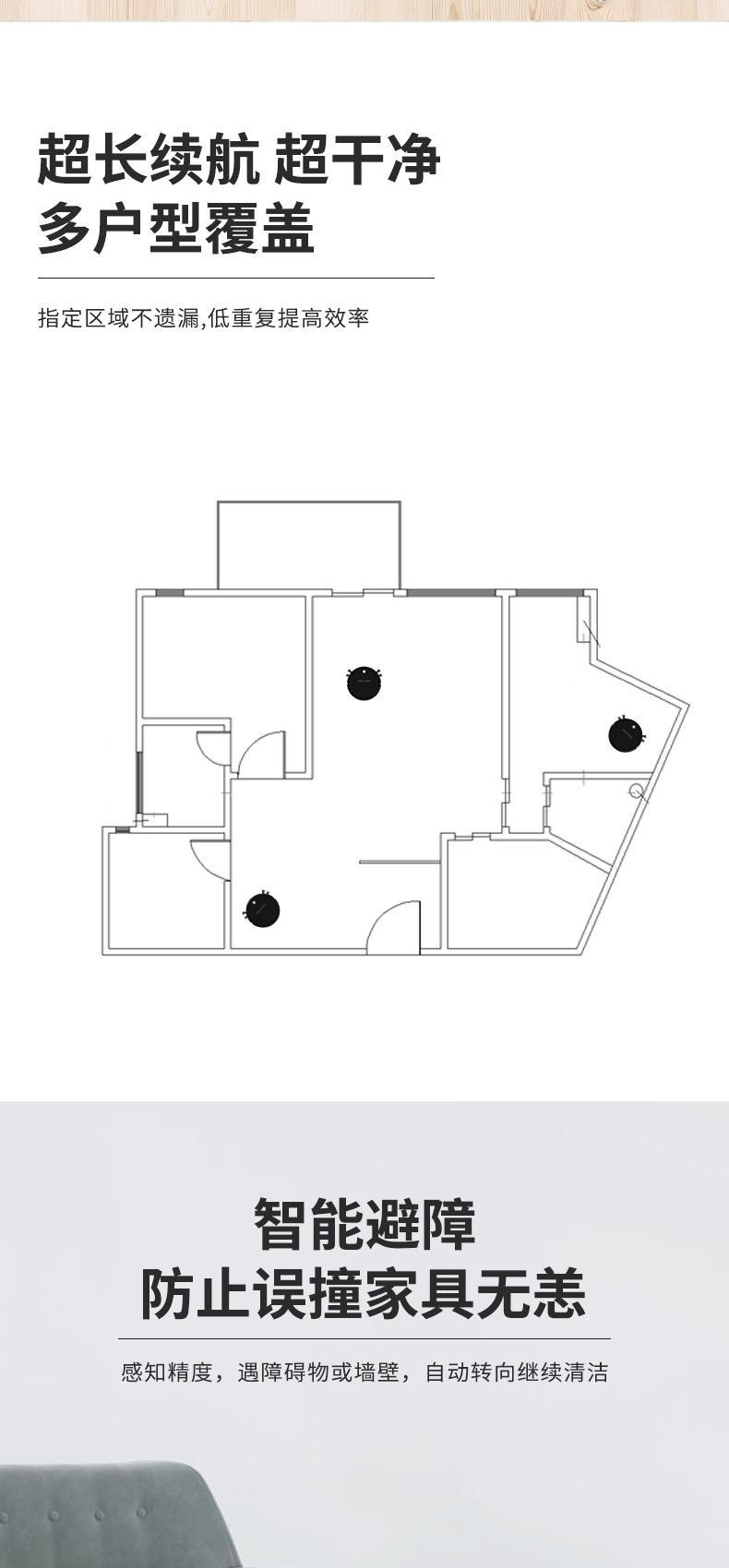 智能扫地机器人 批发三合一吸尘器清洁机室内懒人家电 礼品代发详情4