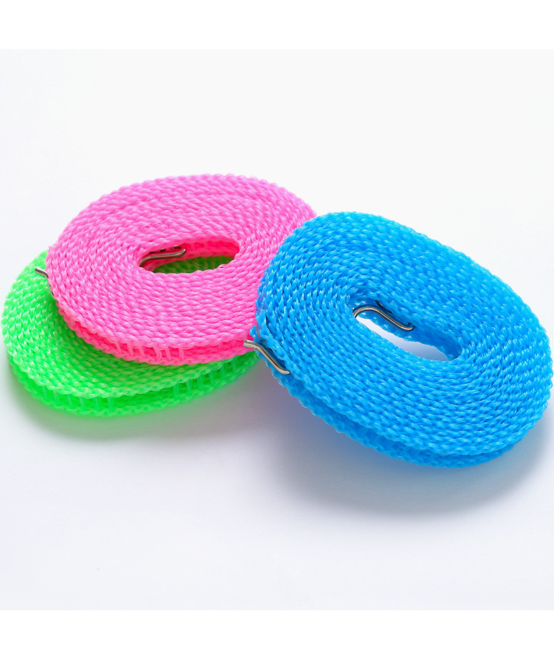 Clothesline, indoor and outdoor non-perforated clothesline, anti-slip and windproof clothesline, rope for hanging quilts and clothes pic 12