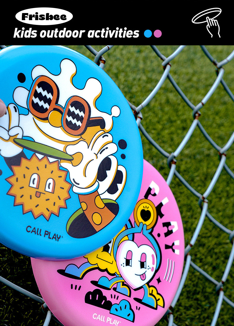 CALL Koda Duck Soft Frisbee Flying Saucer Cartoon toys for kindergarten park parent-child fitness sports competition pic 10