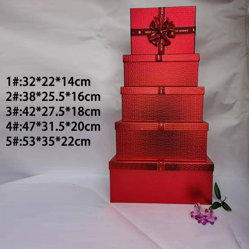 Golden gift box stacking, golden gift box souvenir, gift box packaging box, gift box souvenir pic 8