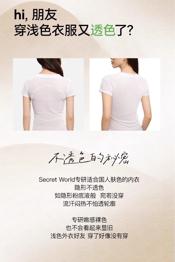 Seamless foundation, impermeable when wearing, no steel ring, anti-sagging, invisible and seamless bra, summer thin and breathable bra pic 2