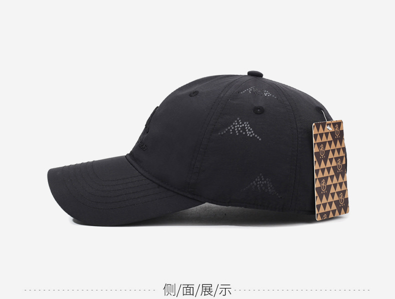 New mountain-style embroidered baseball cap for women, versatile for outdoor casual wear in spring and summer, a small sun-protective baseball cap for men pic 10