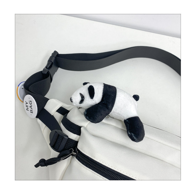 新款简约胸包男休闲潮流运动学生单肩包百搭斜挎包女手机男生腰包详情14