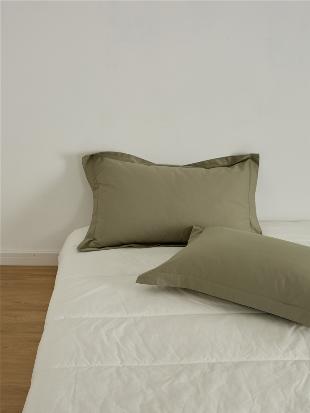 Long-staple cotton single item, all-cotton brushed quilt cover bed, simple pigment color pure cotton autumn and winter 1.8m bedding pic 138