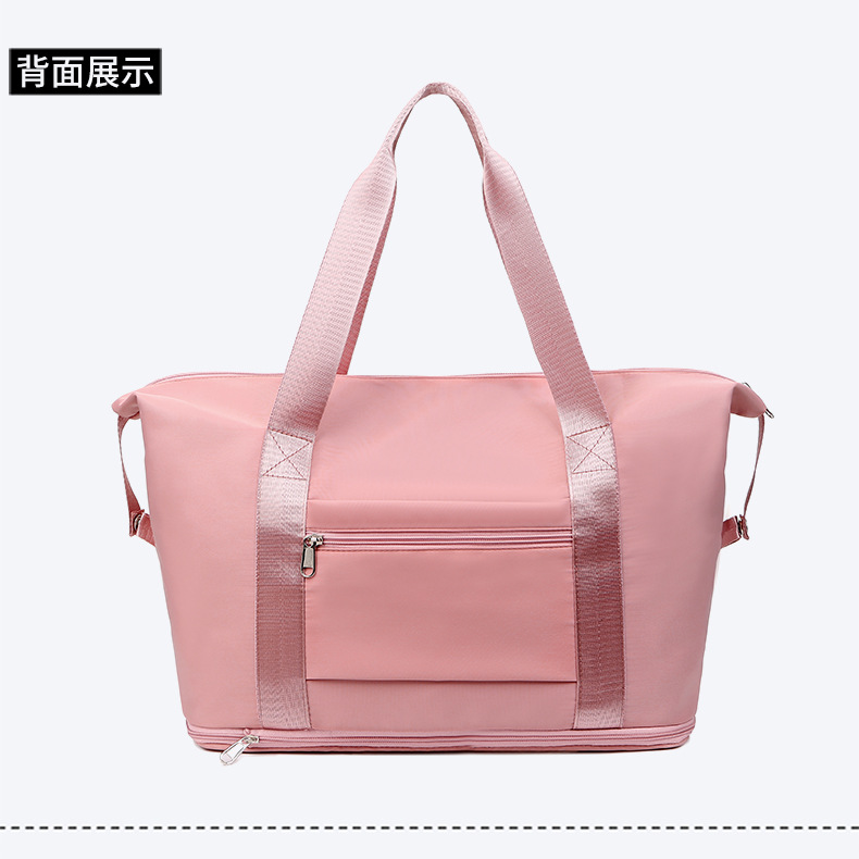 A new dry-wet separated luggage bag and a large-capacity multi-functional portable fitness bag that can be stored in a suitcase with a pull handle pic 27