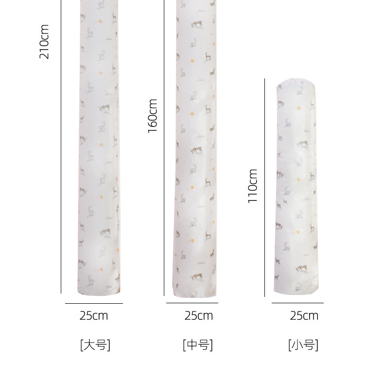 新款PEVA凉席收纳袋防水防潮凉席防尘袋家用可水洗直筒凉席罩详情13