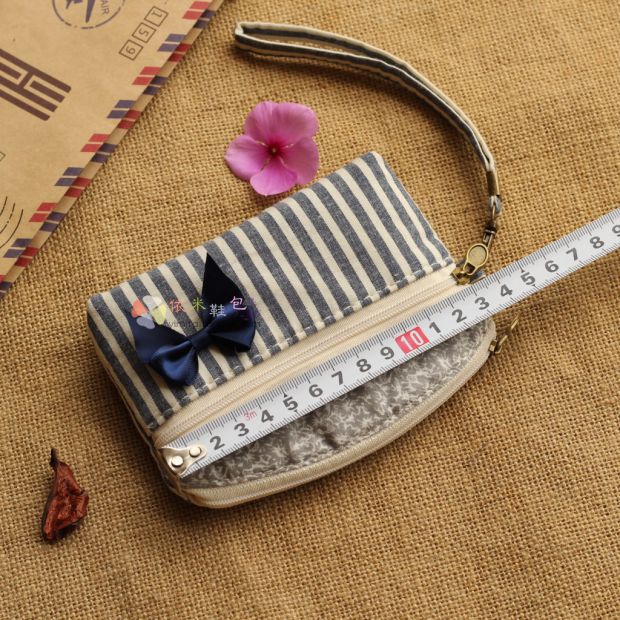 包邮小钱包零钱包韩国版拉链女式帆布艺可爱迷你硬币包耳机收纳袋详情10